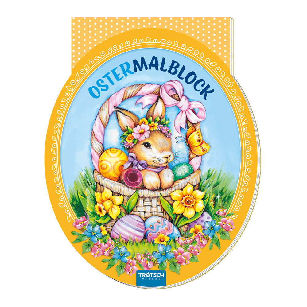 Trötsch Ostermalblock mit Glitzerstein (Trötsch Verlag Gmbh & Co.Kg)