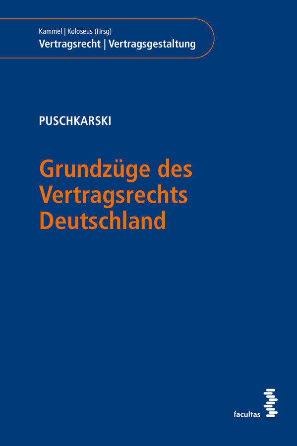 Grundzüge des Vertragsrechts Deutschland (Franziska Puschkarski)