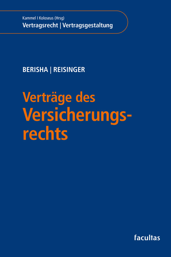 Verträge des Versicherungsrechts (Arlinda Berisha)