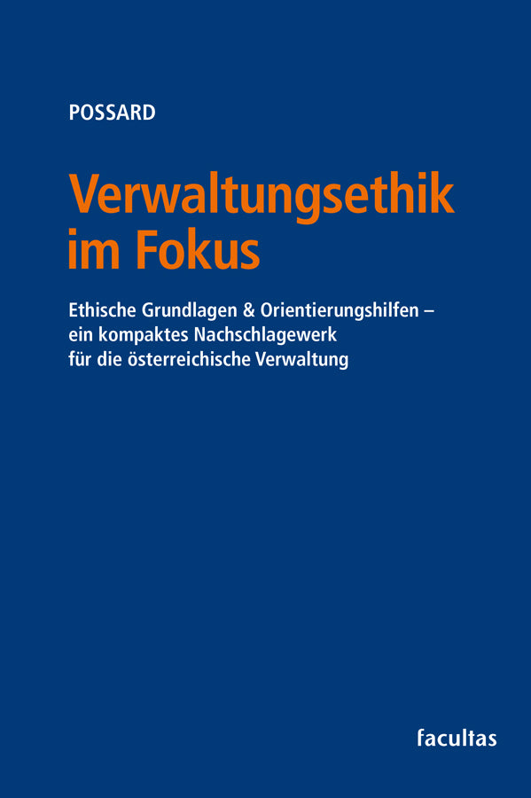 Verwaltungsethik im Fokus (Marlon Possard)