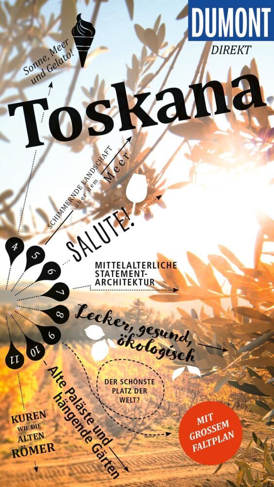DUMONT direkt Reiseführer Toskana (Tobias Garst)