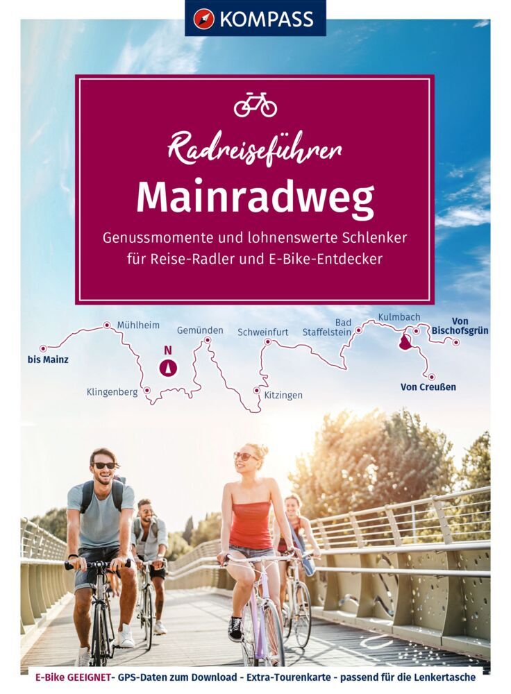 KOMPASS Radreiseführer Mainradweg (Maria Strobl)