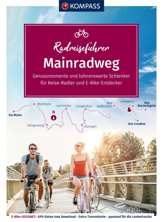 KOMPASS Radreiseführer Mainradweg (Maria Strobl)