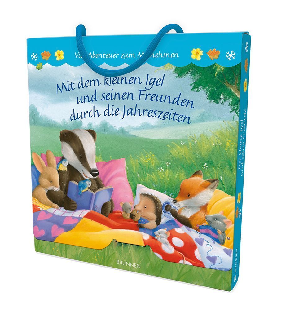 Mit dem kleinen Igel und seinen Freunden durch die Jahreszeiten (M Christina Butler)