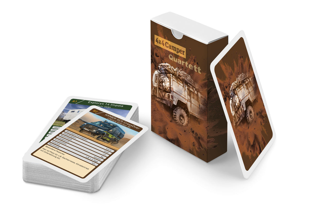 Das 4x4 Camper Quartett (Die Fachzeitschrift Campervans)