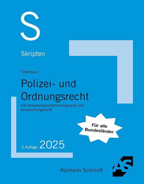 Skript Polizei- und Ordnungsrecht (Martin Stuttmann)