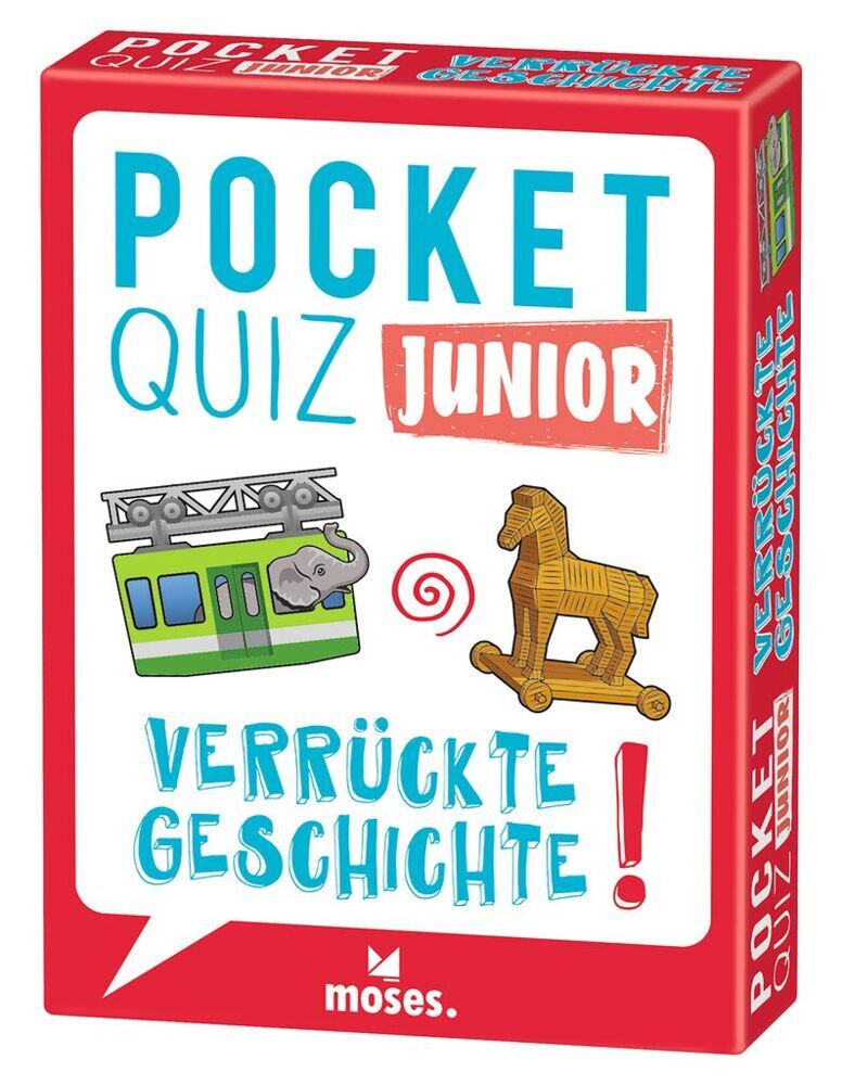 Pocket Quiz junior Verrückte Geschichte (Nicola Berger)