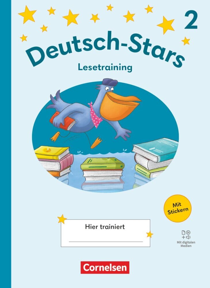 Deutsch-Stars - Lesetraining Ausgabe ab 2025 - 2. Schuljahr