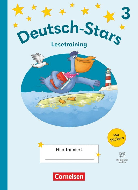 Deutsch-Stars - Lesetraining Ausgabe ab 2025 - 3. Schuljahr