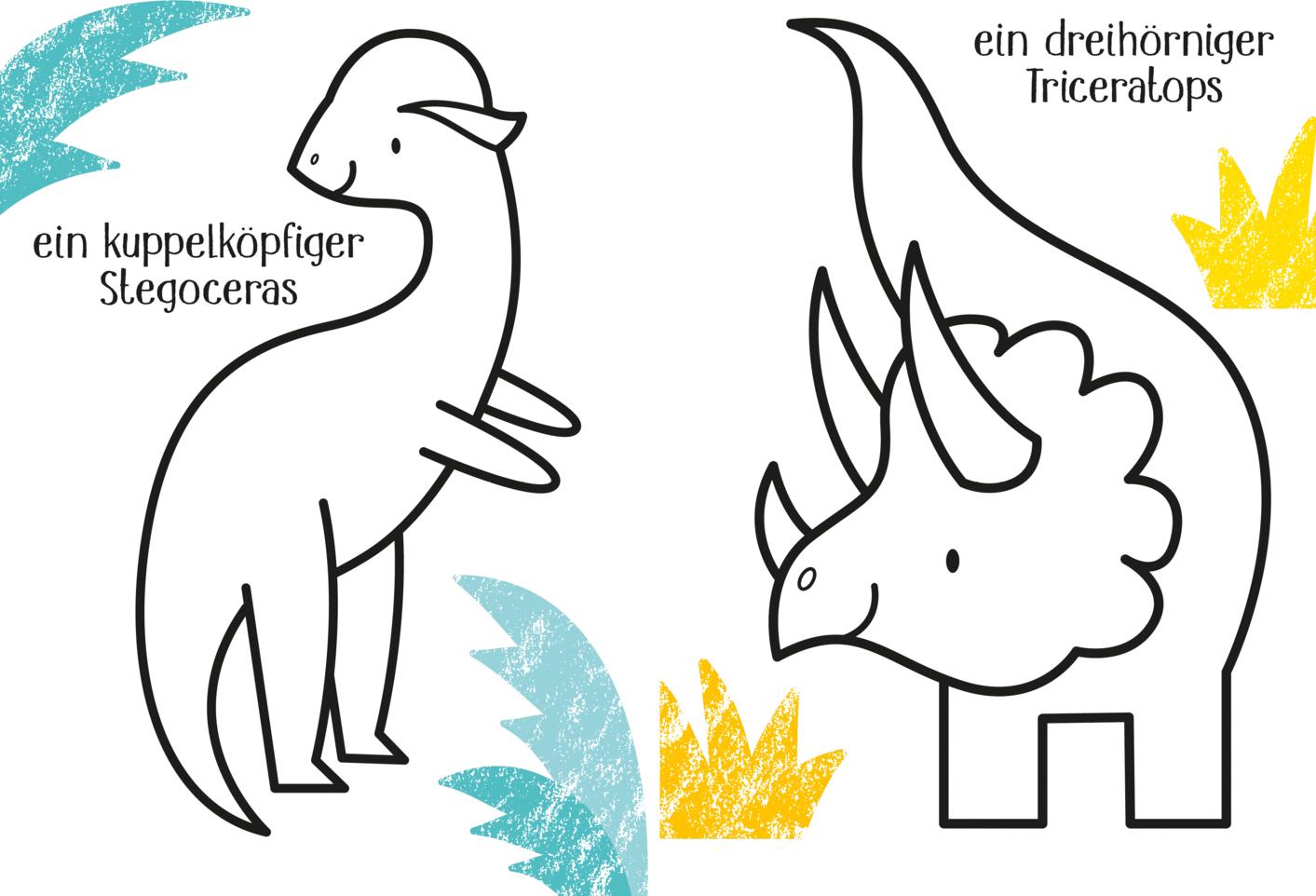Pack mich ein! Meine Dino-Mitmachbücher