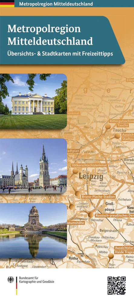 Metropolregion Mitteldeutschland (Bkg - Bundesamt Für Kartographie Und Geodäsie)