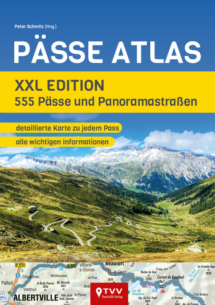 PÄSSE ATLAS - XXL Edition (Bikerbetten - Tvv Touristik Verlag Gmbh)