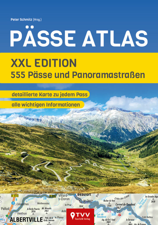 PÄSSE ATLAS - XXL Edition (Bikerbetten - Tvv Touristik Verlag Gmbh)