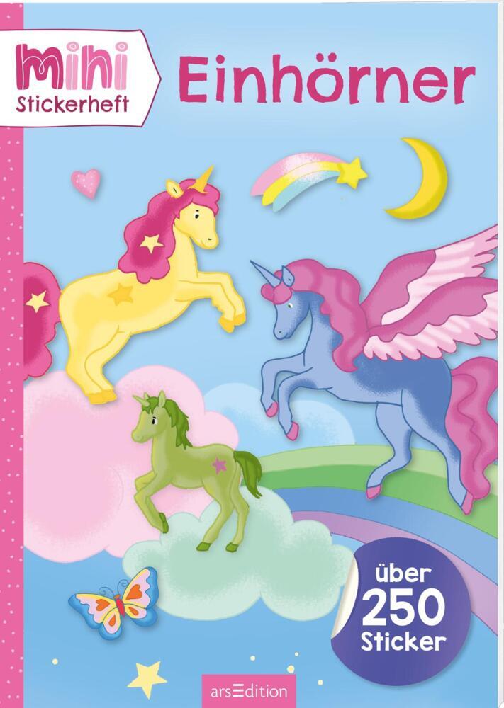 MINI-Stickerheft - Einhörner