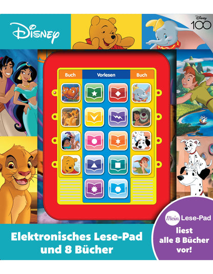 Disney - Mein Vorleser - Elektronisches Lese-Pad mit 8 Hardcover-Büchern