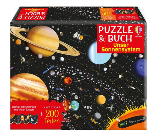 MINT - Wissen gewinnt! Puzzle & Buch: Unser Sonnensystem (Sam Smith)