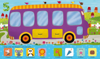 Mein buntes Klappenbuch: Erste Zahlen von 1 bis 5