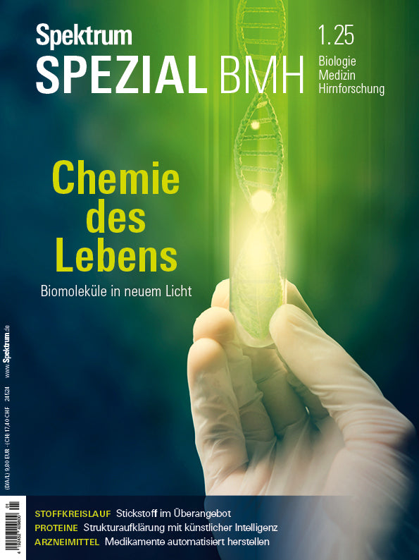 Spektrum Spezial BMH 1/2025 - Chemie des Lebens (Spektrum Der Wissenschaft)