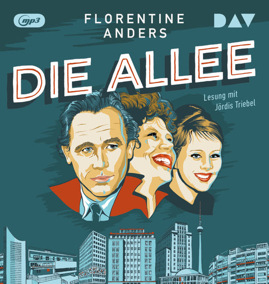 Die Allee, 1 Audio-CD, 1 MP3 (Florentine Anders)