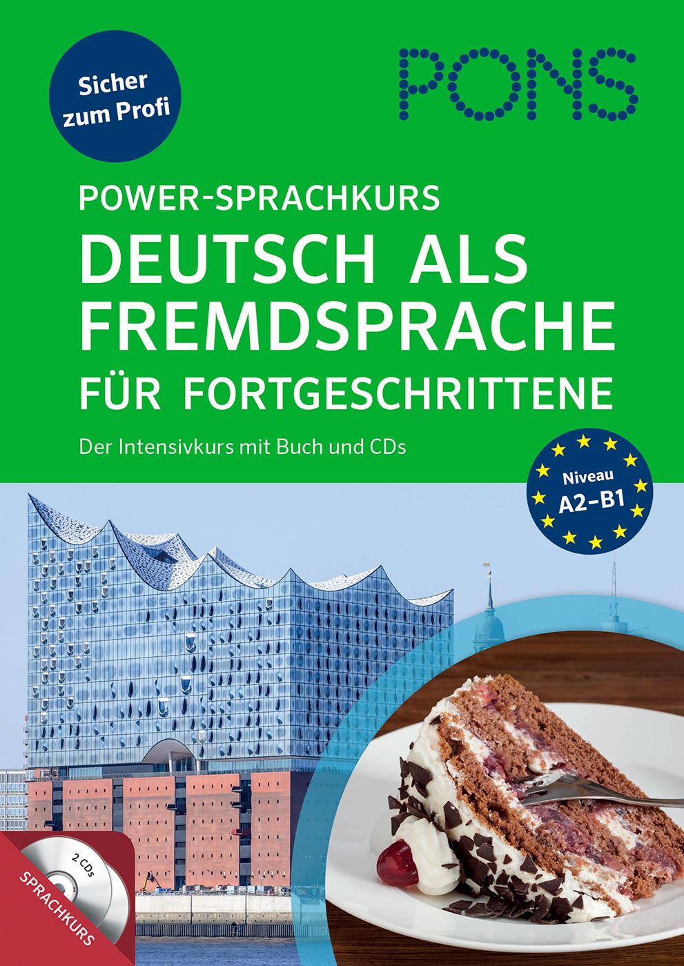 Klett PONS Power-Sprachkurs Deutsch als Fremdsprache für Fortgeschrittene (Deutsch, 2018, Christine Breslauer)