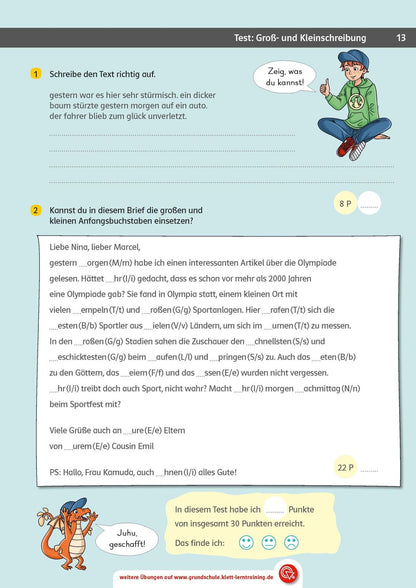 Klett Team Drachenstark: Das grosse Trainingsbuch Deutsch 4. Klasse