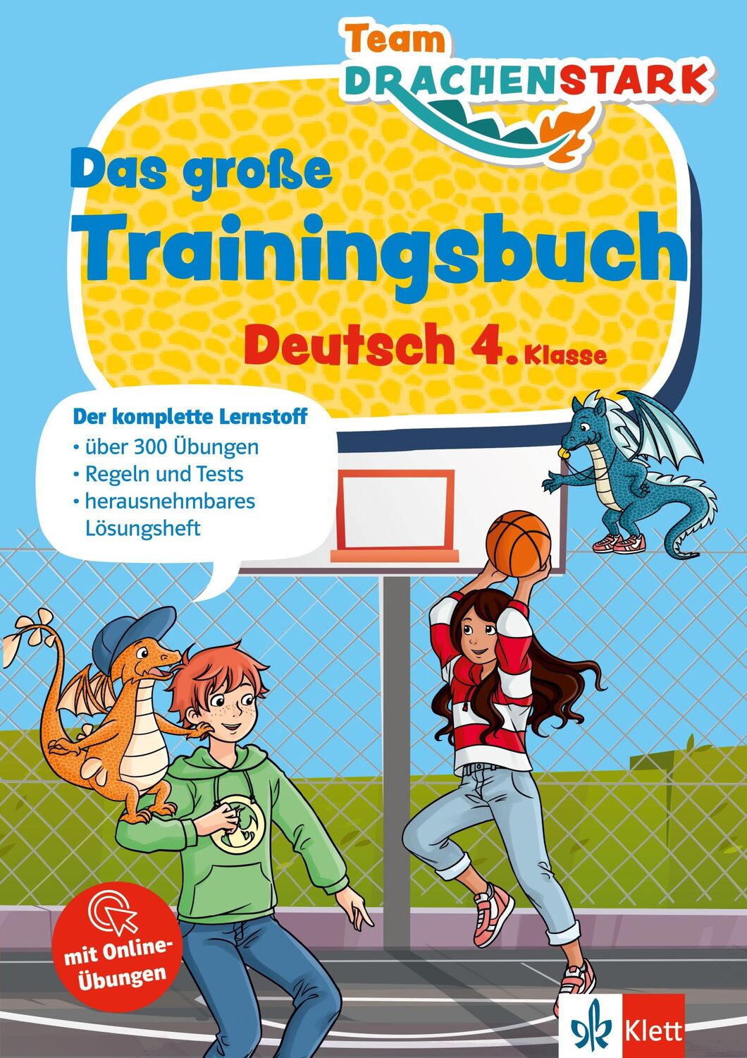Klett Team Drachenstark: Das grosse Trainingsbuch Deutsch 4. Klasse