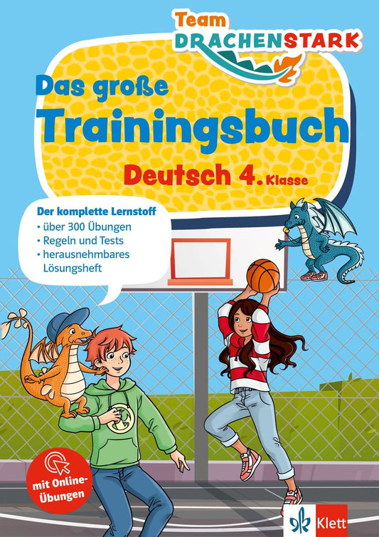 Klett Team Drachenstark: Das grosse Trainingsbuch Deutsch 4. Klasse