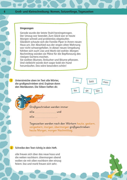 Klett Team Drachenstark: Das grosse Trainingsbuch Deutsch 4. Klasse