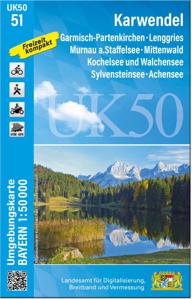 UK50-51 Karwendel (Breitband Und Vermessung, Bayern Landesamt Für Digitalisierung)