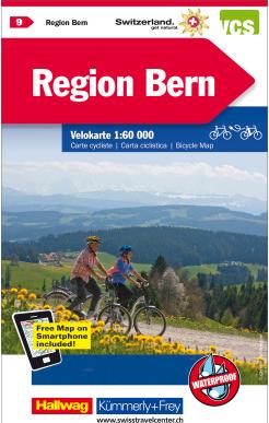 Hallwag Kümmerly+Frey Velokarte Region Bern