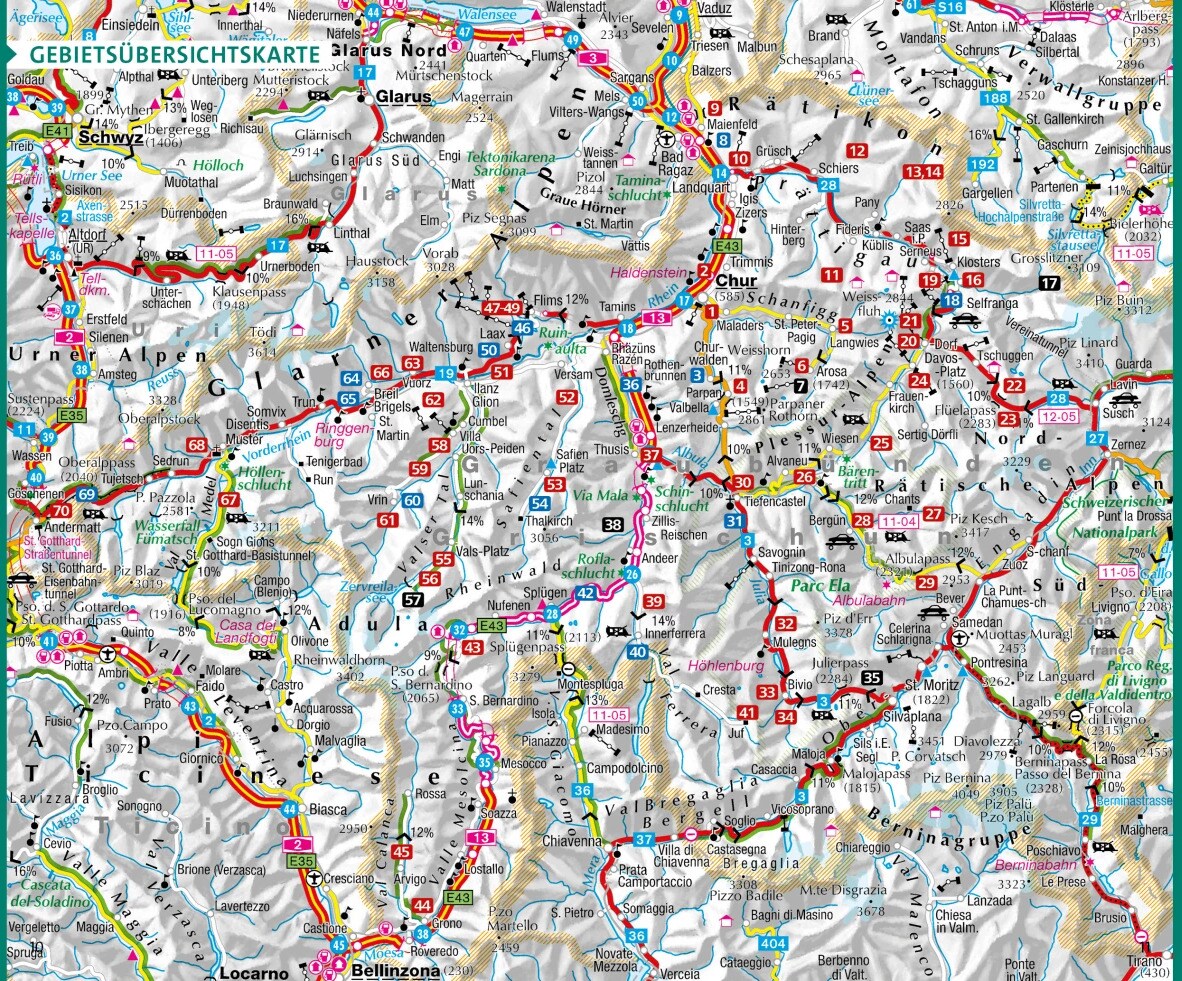 Hallwag Kümmerly+Frey Graubünden Nord Wanderführer (Deutsch, 2021, Wolfgang Heitzmann, Hallwag Kümmerly+Frey AG)