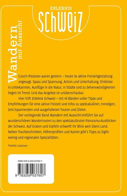 Hallwag Kümmerly+Frey Wandern mit Aussicht Erlebnis Schweiz (Deutsch, 2021, Hallwag Kümmerly+Frey AG)