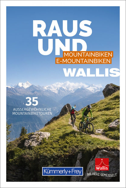 Hallwag Kümmerly+Frey Wallis Raus und Mountainbiken | E-Mountainbiken (Deutsch, 2022, Hallwag Kümmerly+Frey AG)