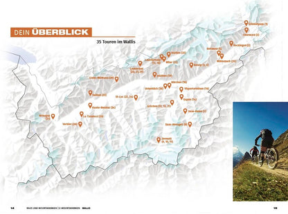 Hallwag Kümmerly+Frey Wallis Raus und Mountainbiken | E-Mountainbiken (Deutsch, 2022, Hallwag Kümmerly+Frey AG)