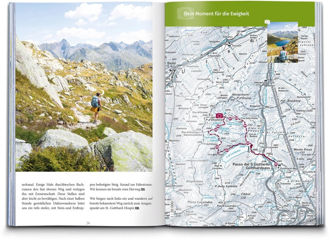 Kümmerly+Frey Raus und Wandern Tessin - Wanderführer