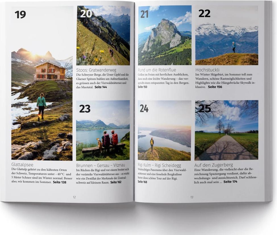 Hallwag Kümmerly+Frey Raus und Wandern Zentralschweiz (Deutsch, 2024, Hallwag Kümmerly+Frey AG)