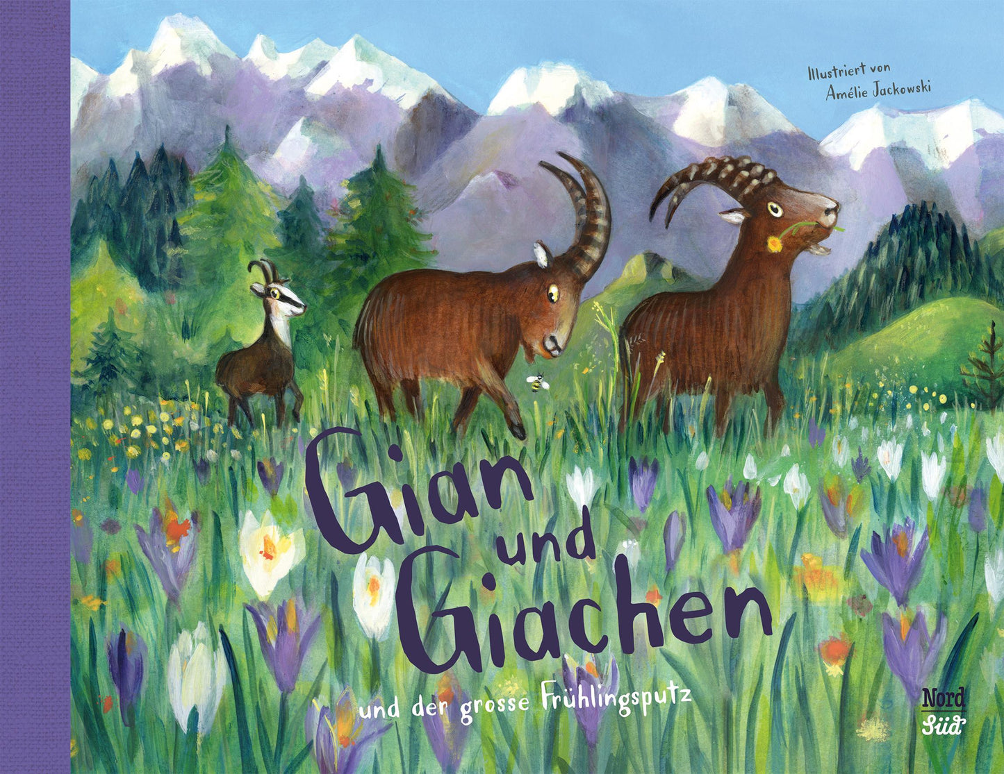 NordSüd Gian und Giachen und der grosse Frühlingsputz (Schweizerdeutsch, Deutsch, 2022, Amélie Jackowski)
