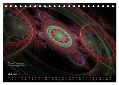 Östliche Weisheiten 2024 (Tischkalender 2024 DIN A5 quer), CALVENDO Monatskalender