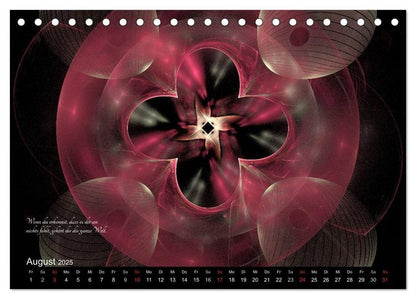 Östliche Weisheiten 2024 (Tischkalender 2024 DIN A5 quer), CALVENDO Monatskalender