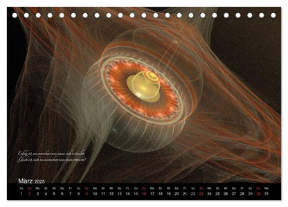 Östliche Weisheiten 2024 (Tischkalender 2024 DIN A5 quer), CALVENDO Monatskalender