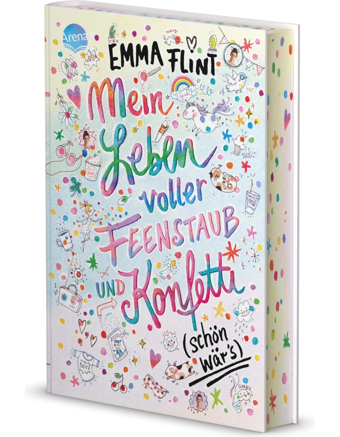 Arena Mein Leben voller Feenstaub und Konfetti (schön wärs!) (Deutsch, 2024, Emma Flint, Eva Schöffmann-Davidov)