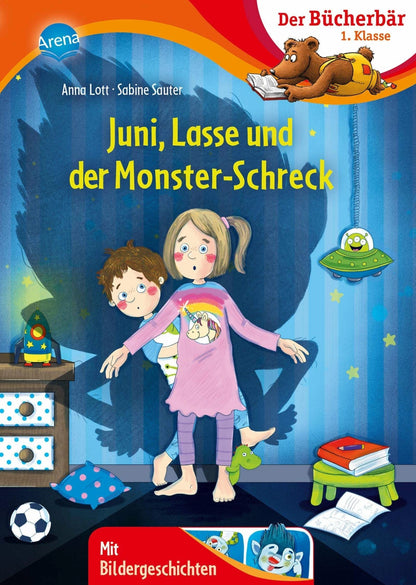 Arena Juni, Lasse und der Monsterschreck (Deutsch, 2022, Anna Lott, Sabine Sauter)