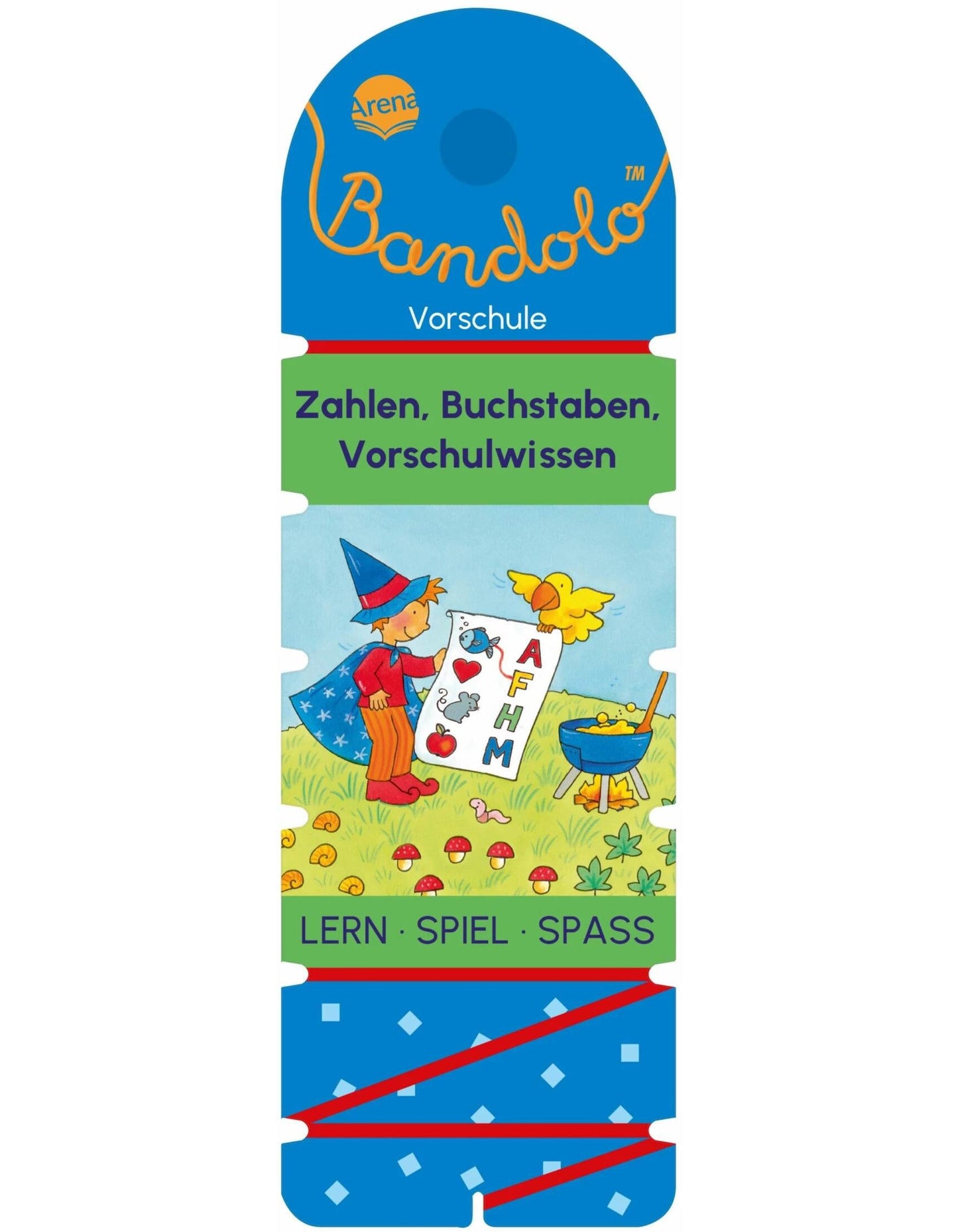 Bandolo. Zahlen, Buchstaben, Vorschulwissen