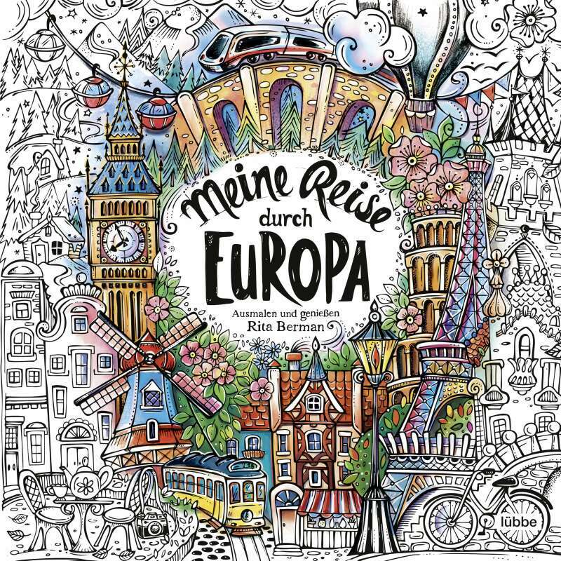 Bastei Meine Reise durch Europa (Deutsch, 2021, Rita Berman)
