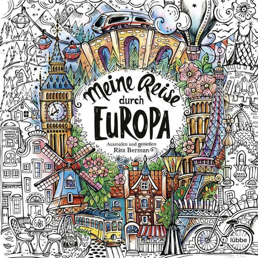 Bastei Meine Reise durch Europa (Deutsch, 2021, Rita Berman)