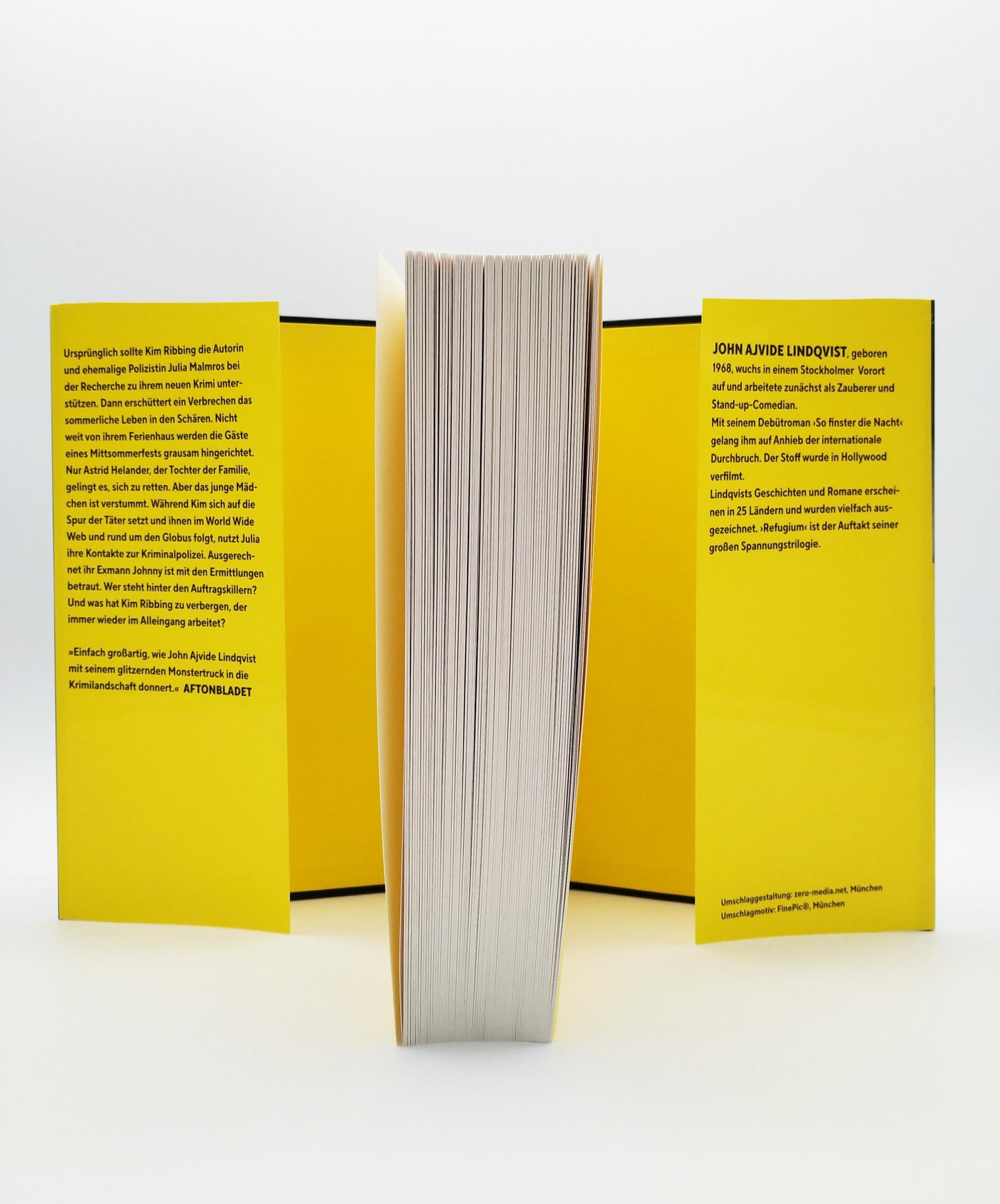 DTV Refugium (Deutsch, 2023, John Ajvide Lindqvist, Hannes Langendörfer, Ricarda Essrich, Thorsten Alms, Franziska Hüther)