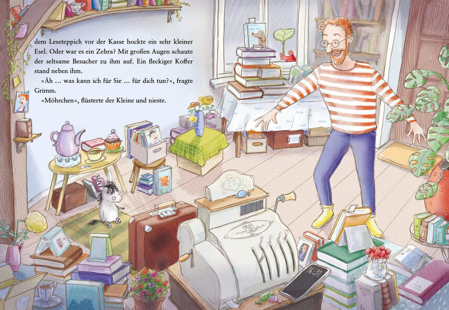 DTV Grimm und Möhrchen - Ein Zesel zieht ein (Deutsch, 2022, Stephanie Schneider, Stefanie Scharnberg, Stephanie Scharnberg)