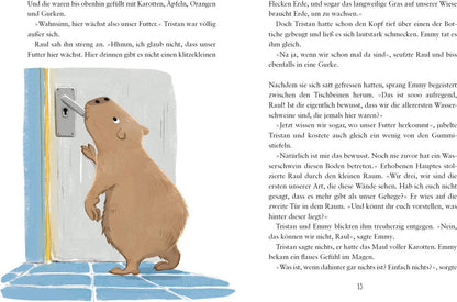 Drei Wasserschweine brennen durch