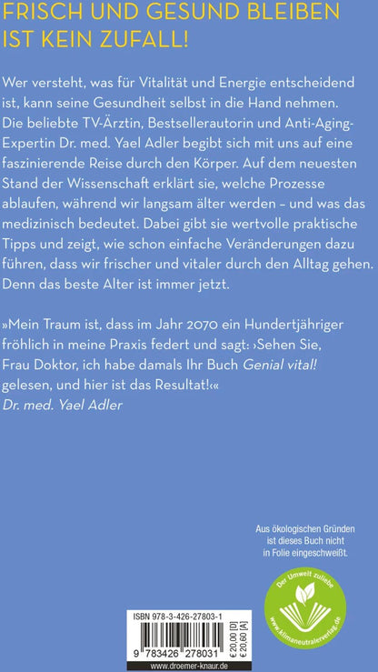 Droemer Knaur Genial vital! (Deutsch, 2023, Yael Adler)