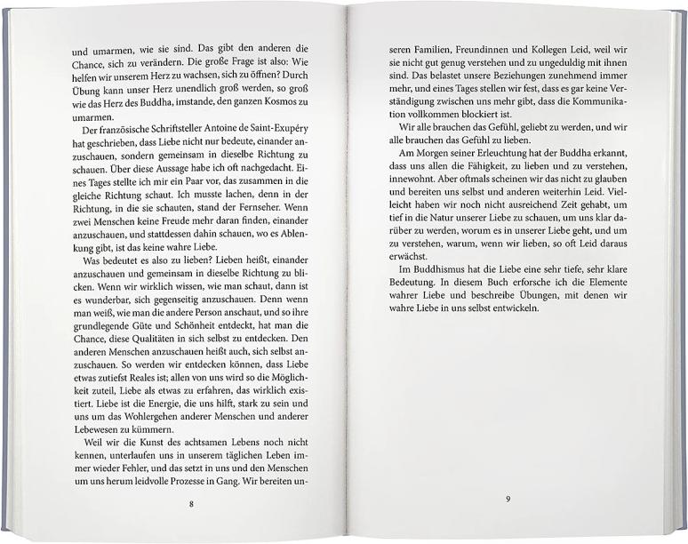 O.W. Barth Die Lehre des Buddha über die Liebe (Deutsch, 2022, Thich Nhat Hanh, Karen Siebert, Ursula Richard)
